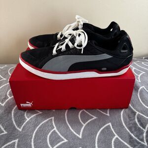 Puma Black Gray Silver RS-TRCK Slate Casual Workout Sneaker Men’s Sz 11